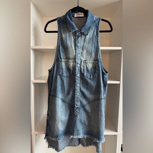 One Teaspoon Denim Mini Dress